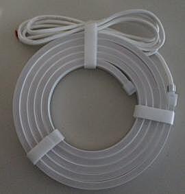 Neon-Flex 0815, 24VDC, 12 Watts/meter,  Dimmable, Cuts 8.3mm, Cuts/Side Bend/Flat-3000k, TP83, UL