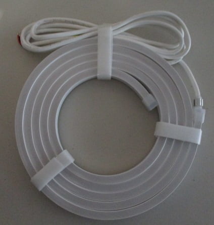 Neon-Flex 0815, 24VDC, 12 Watts/meter,  Dimmable, Cuts 8.3mm, 5mt/Top Bend/Flat-30k, TP83