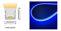 Neon-Flex 1212, 24VDC, 14 Watts/meter, , Dimmable, Cuts 72mm, Top Bend, RBW-SPEX, UL, 2-Wires Only