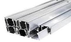Tracks Aluminum, 1 meter length-6X12mm-New